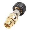 Brand New Washer Adapter Pressure Washer Adapter Practical Accessory For Spray Tool Quick Connect To 1/4“ 3/8“