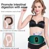 Electric Waist Massage Belt Rechargeable Vibration Body Massager for Home Fitness
