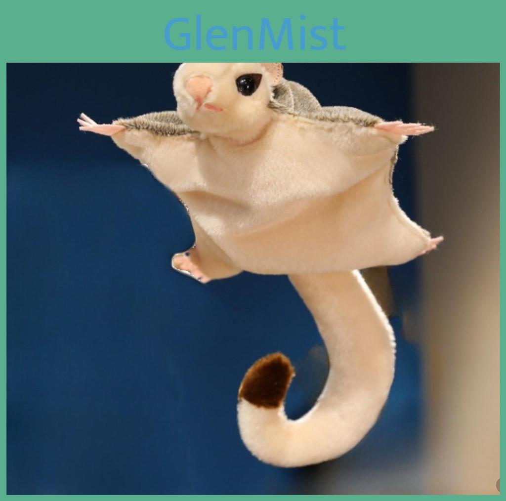 Squirrel Plush Toy Soft Pp Cotton Magnet Feet For Kids Playtime Characters Included)**