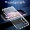 For Samsung Galaxy S23 Super Clear TPU Phone Case Anti-fingerprint Mobile Phone Shell Cover