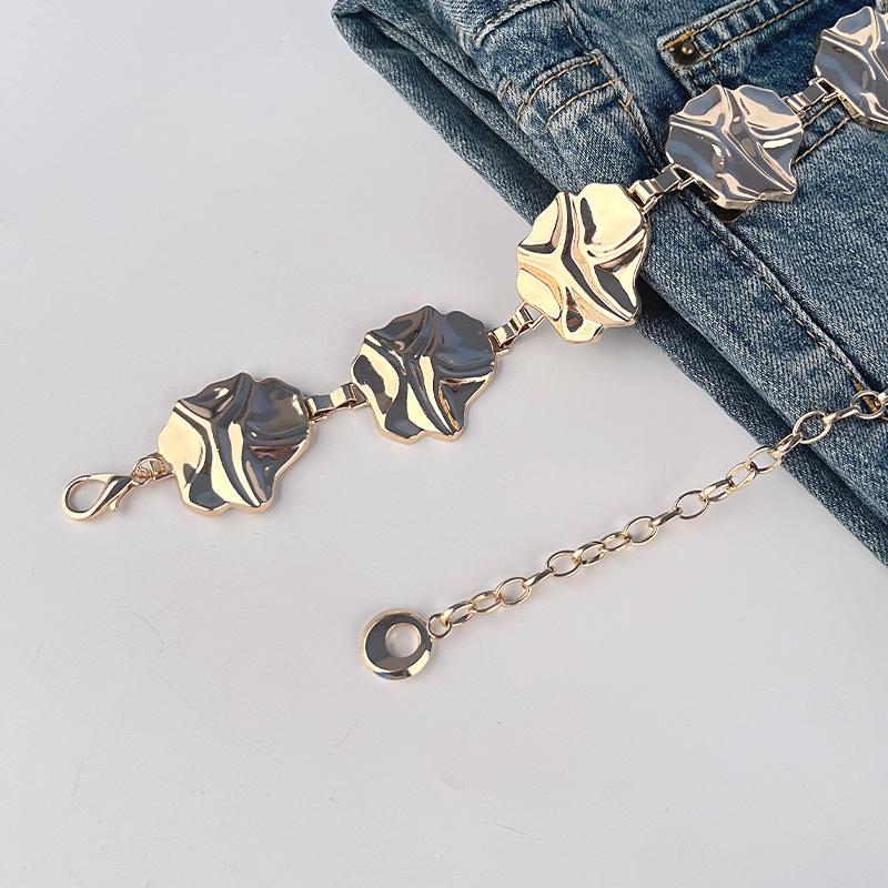 European and American Metal Waist Chain Women's Belt Trendy and Personalized Skirt Decoration To Make Women's Slimming