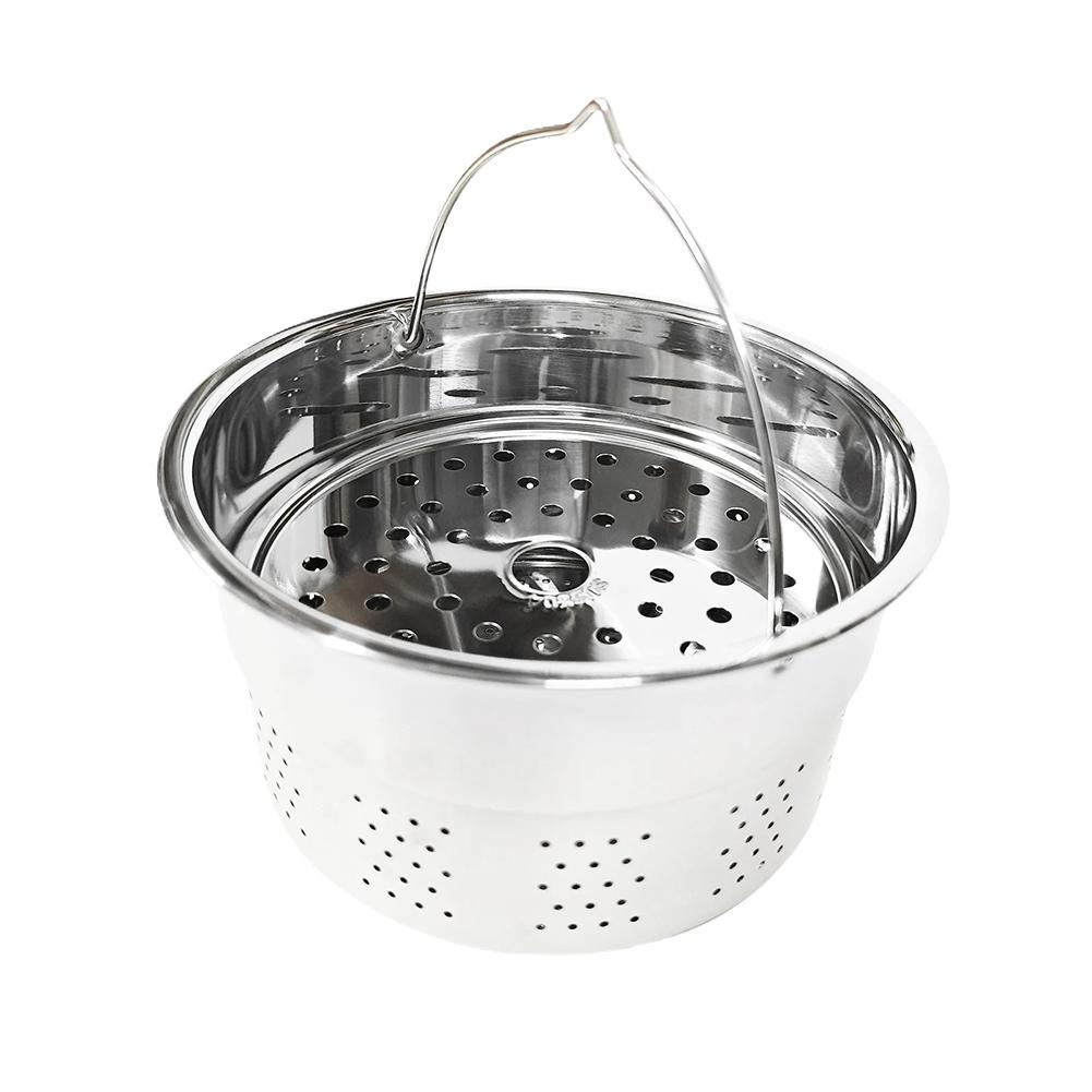 Dampfkorb Reiskocher Dampfgarer Gesunde Mahlzeitenzubereitung 17*14,5*9cm Leicht zu reinigen Erhöhte Kocheffizienz