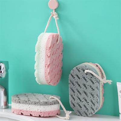 Yumuşak Sünger Vücut Scrubber Banyo Peeling Fırçalama Sünger Duş Fırçası Vücut Cilt Temizleyici Ölü Cilt Sökücü