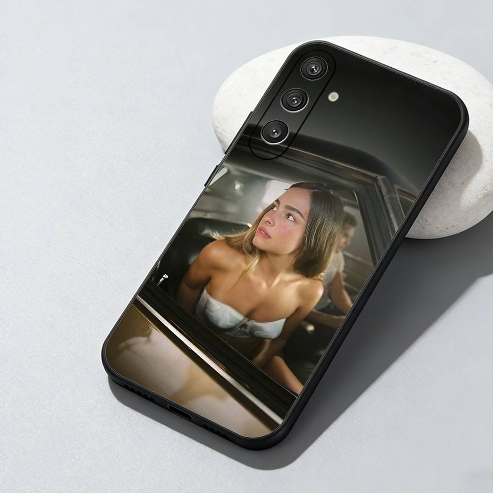 A-Addison Rae E-Easterling Phone Case For Samsung Galaxy A73,A72,A71,A70,A52,A51 Others Soft Black Cover