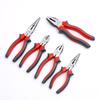 Toad Pattern Industrial-Grade Steel Pliers: 8" Wire, Diagonal Cutting, 6" Needle-Nose