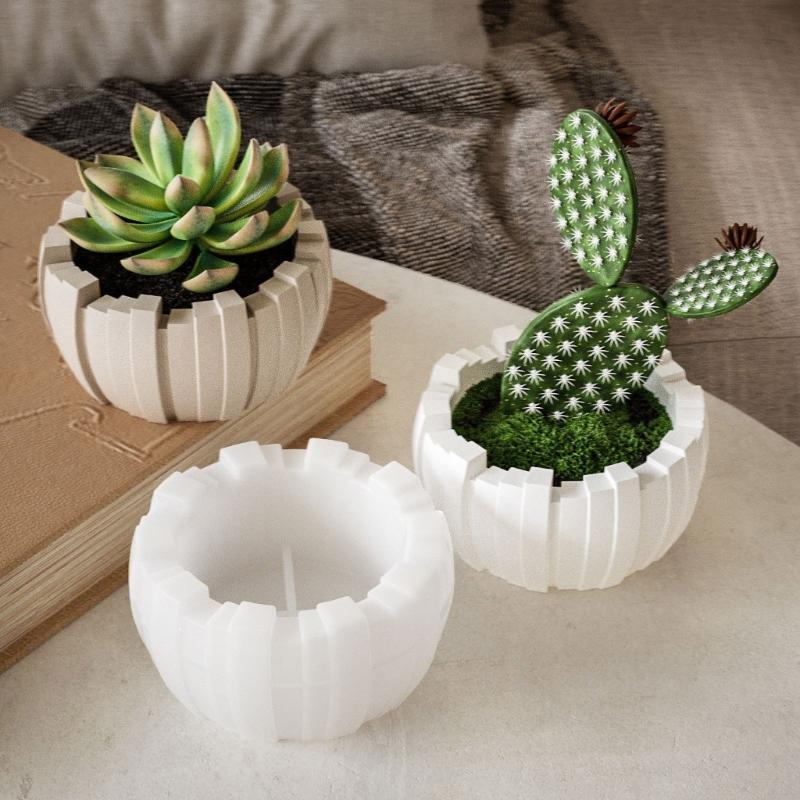Epoxy Resin Storage Bowl Mold Flexible Striped Bowl Silicone Mold For Craft Enthusiasts And Craft Workshops