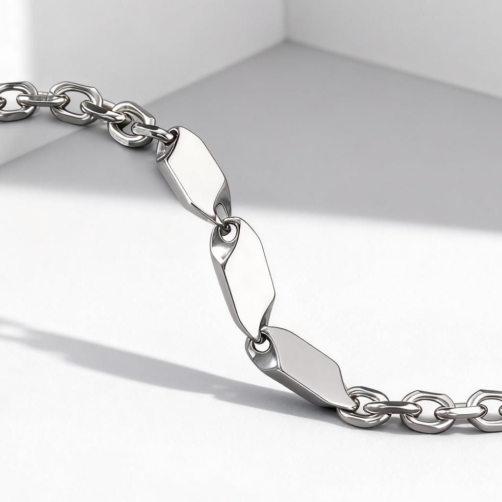 Handmade Stainless Steel Twisted Bracelet Silver Color Punk Style Cool Wristband for Women And Men