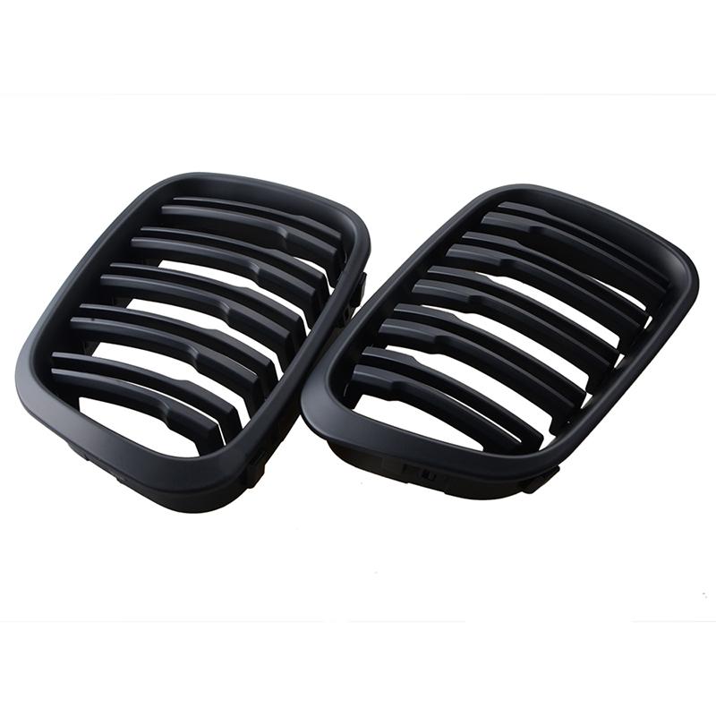 Nerka przedni zderzak kratka styl listwy Grill pasuje do BMW serii 3 E46 Sedan Touring 4 drzwi 1998 1999 2000 2001 samochód