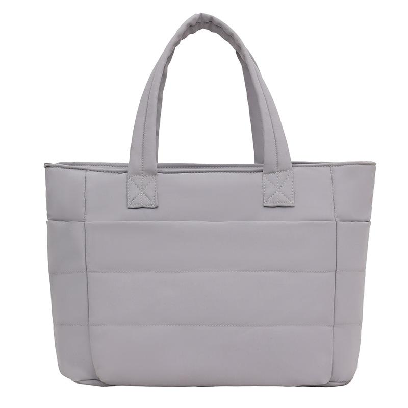 Multi-purpose Down Crossbody Bag for Women's Polyester Breathable and Versatile Handbag Fashionable Sweet and Simple Tote Bag