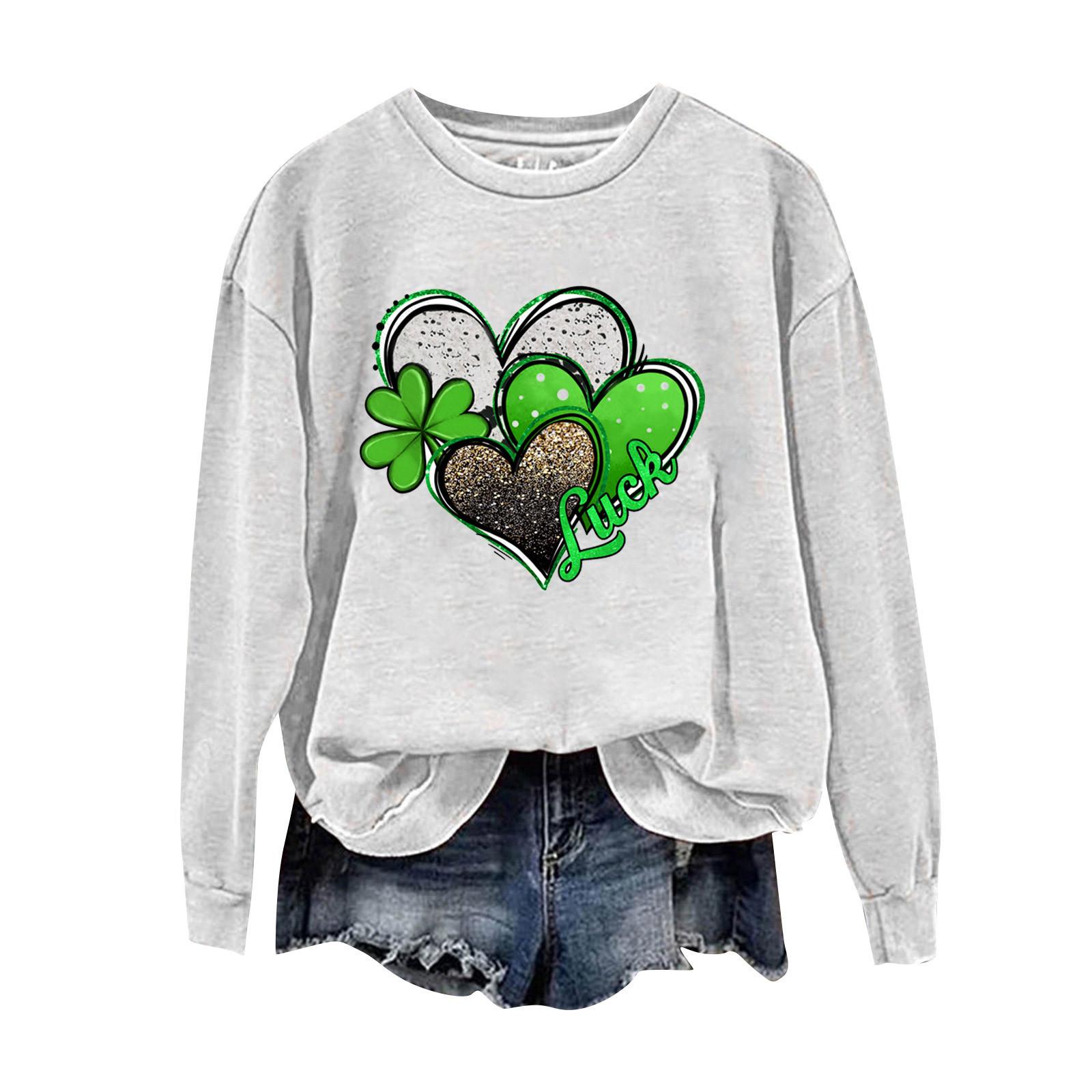 

Женские топы с круглым вырезом, хлопковый женский повседневный модный пуловер с длинным рукавом и круглым вырезом XL белый