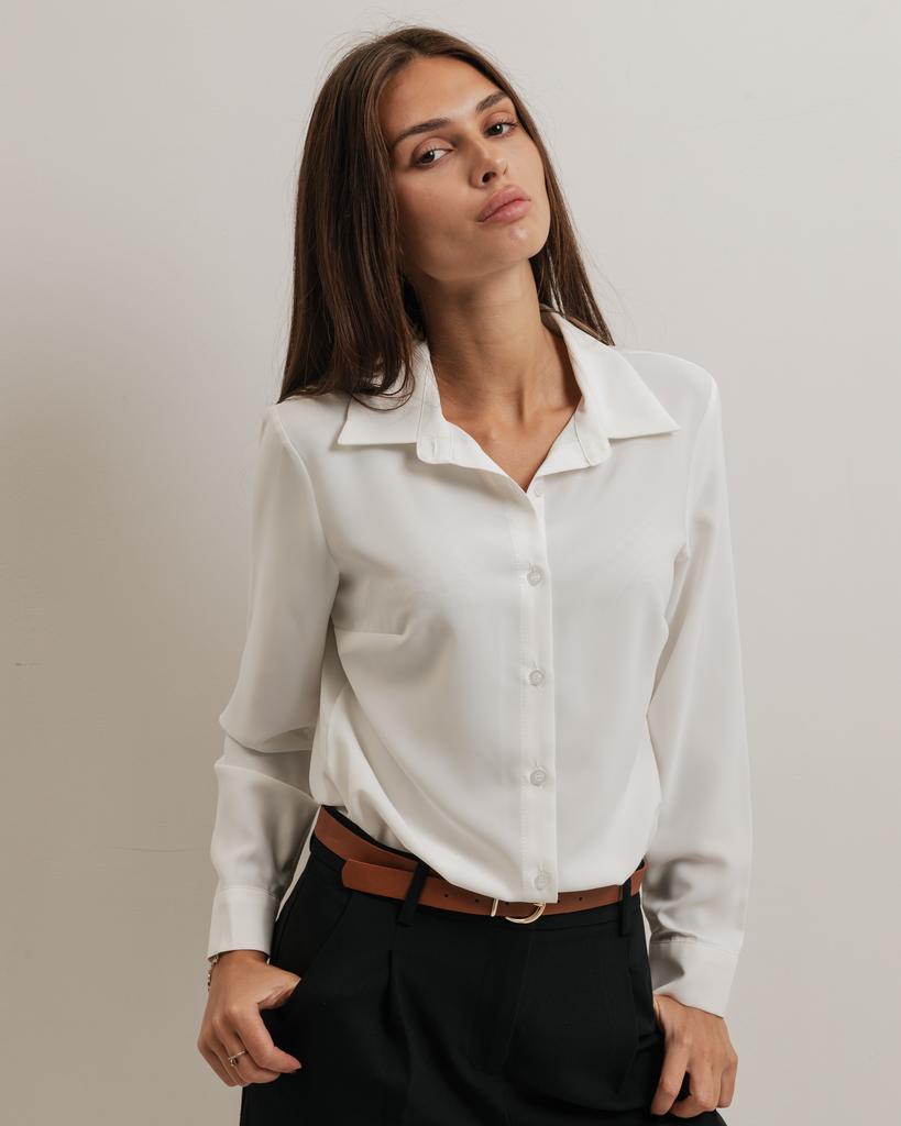 Блуза классическая Modalinda 46391 36 белая