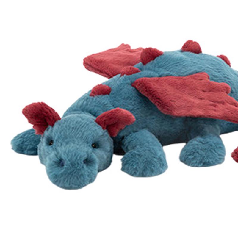 Jellycat Mythical Animals Dexteron Dinosaur Doll Plush Figure 7cm/12cm/19cm Height Length 26cm/50cm/56cm Length