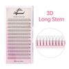 AGUUD 3D/4D/5D/6D Premade Volume Fans Fluffy Lashes Long Stem Russian Volume Eyelashes Extension Soft Matte Black Premade Fans