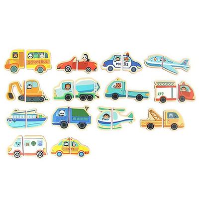 Mom's Board Transportation Magnetic Puzzle, 28 Pieces, 1 Piece, Korean Popular Puzzles