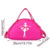 Ballet Dance Bag Sweet Ruffle Lace Handbag Waterproof Princess Shoulder Bag Women Girls Latin Dance Crossbody Backpack