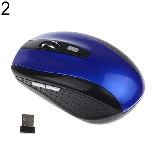 Wireless Gaming Mouse Ergonomic USB Receiver 1200dpi 2.4GHz Mice for PC Laptop