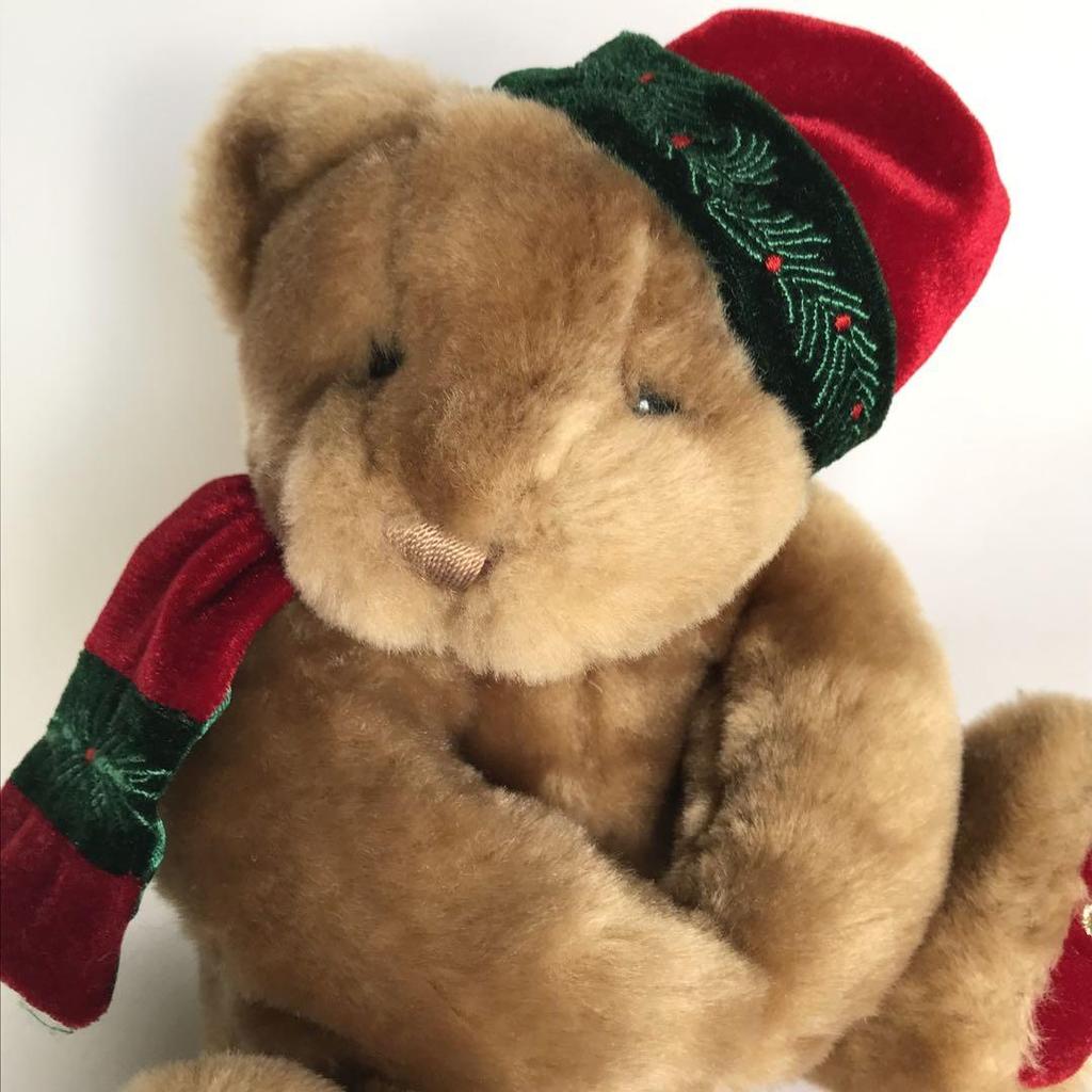 [USED] GODIVA Bear Plush Toy Teddy Bear 2000 Seasonal Limited Edition