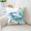 A Colorful Fish-Patterned Pillow CoverSuitable for sofa car bedroom decorative cushion cover pillow cover
