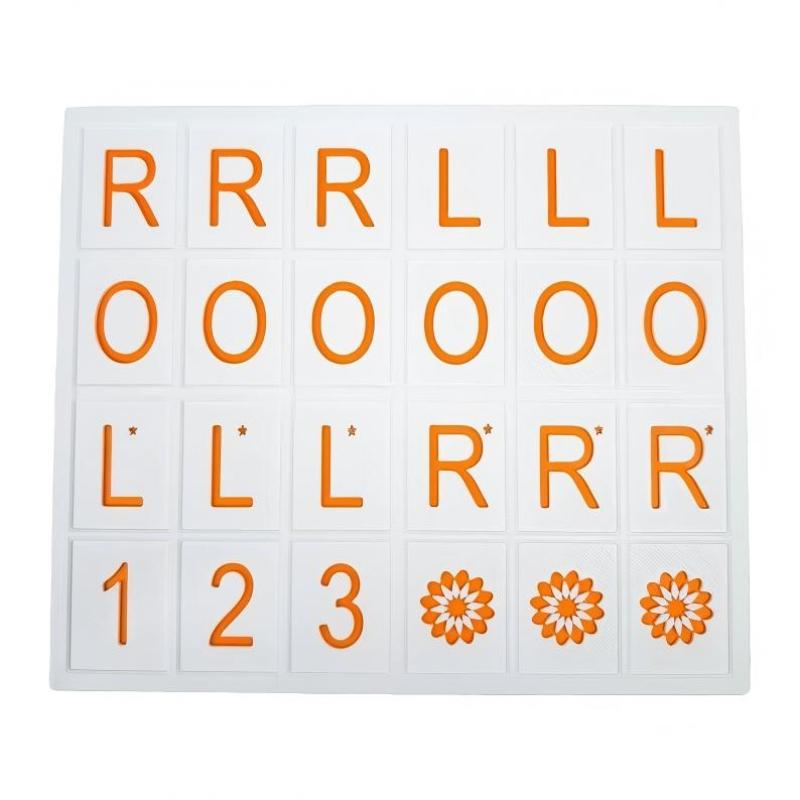 

Single Practice Board Compatible With Charleston - Portable Practice Board With 24 Slots - For Lovers E
