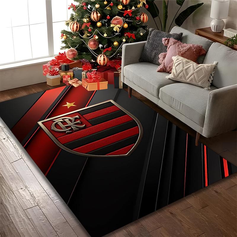 [1pc Rangers FC Office Chair Carpet] Digital Printed Area Rug for Home & Game Room Use, Soft Indoor Sofa Chair Mat