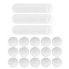 60 DIY Acrylic Drink Tags, Cocktail Glass Markers for Family Gatherings,