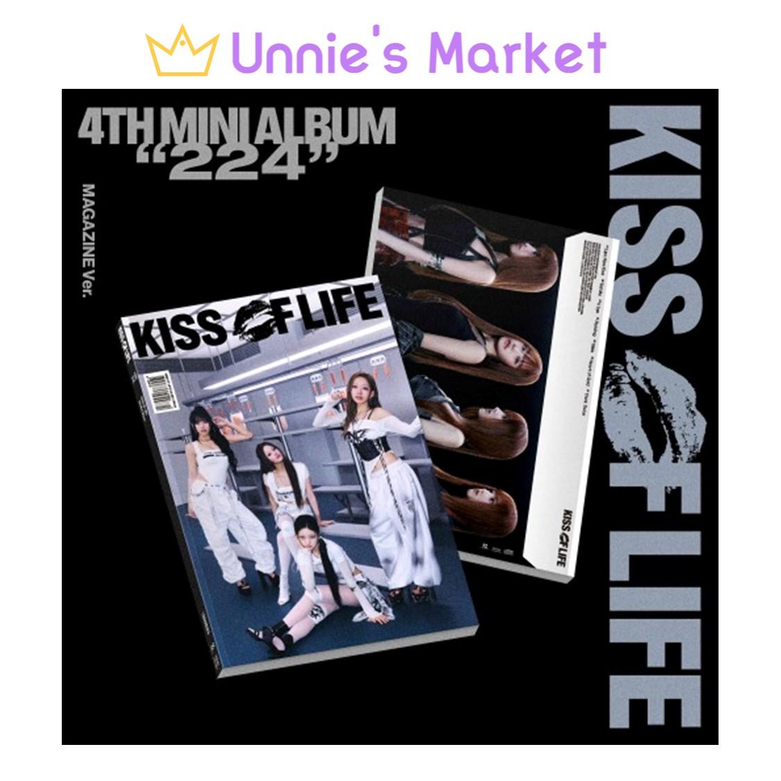 

KISS OF LIFE [224] Magazine Ver. 4th Mini Album + Free Gift 1EA