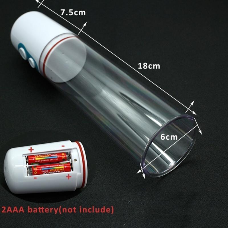 Vibrator Penispumpe Vakuumpumpe Spielzeug für Erwachsene Männer Homosexuell Elektrische Pumpe für Penisvergrößerer Männlicher Penis