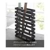 Yamazaki Jitsugyo 2361 Wide Black Approx. W30 x D10 x H43cm BRICK Umbrella Stand Can Also Store Folding Umbrellas