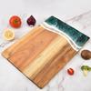 Tagliere Personalizzato con Resina Oceanica Tagliere per Salumi Personalizzato Inciso, Tagliere Decorativo in Legno Regalo di Matrimonio, Tagliere Unico in Resina