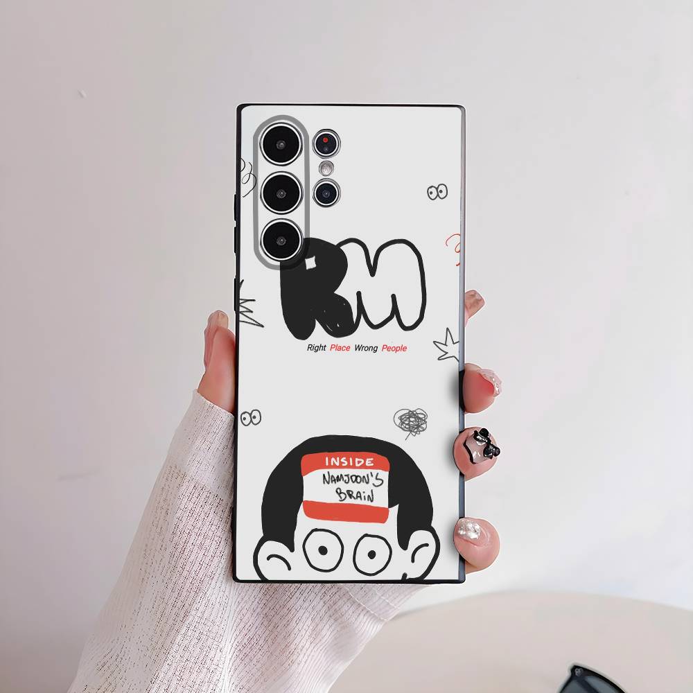 Cool RM RPWP Phone Case For Samsung S Series S21 S22 S23 S24 S25 FE Plus Ultra TPU Soft To Skin-friendly Case