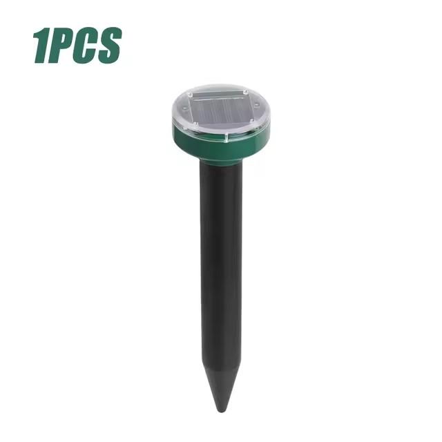 

2/1 шт., солнечный ультразвуковой электронный отпугиватель мышей, отпугиватель змей, отпугиватель насекомых, высокая мощность вибрации, встроенная батарея IP64, зарядка от солнца 1PC circular