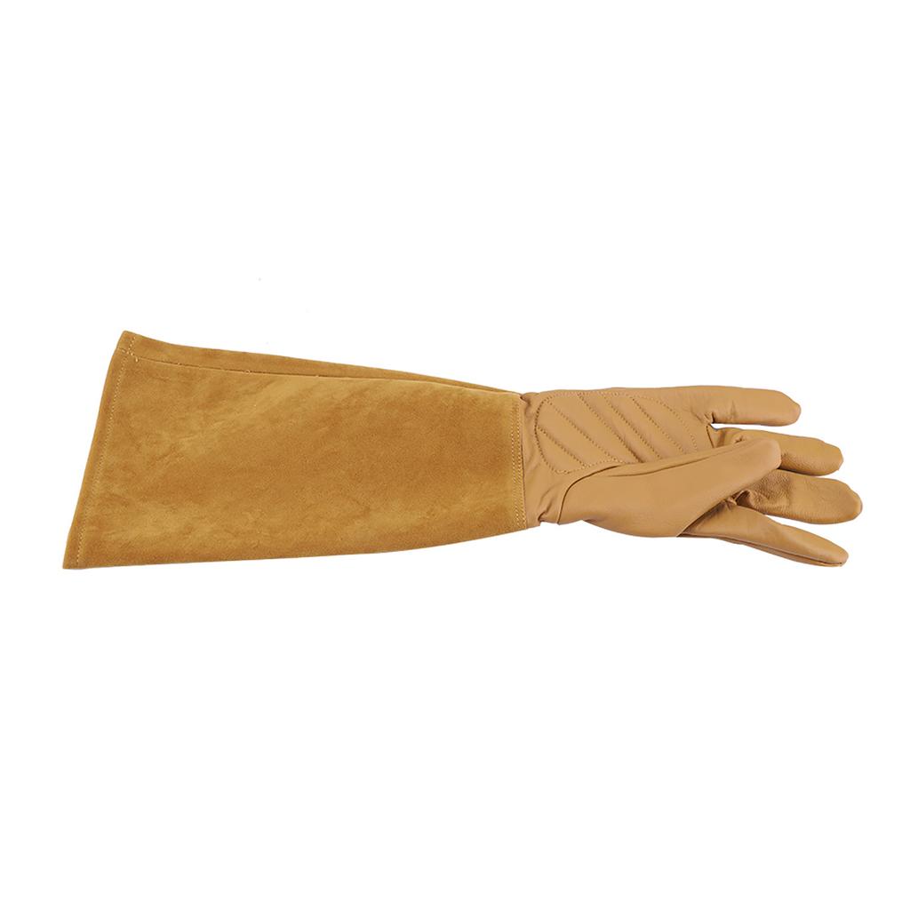 Rose Pruning Gardening Leather Gloves Wearproof Puncture Proof Long Work Glove