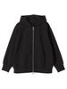 Ships Colors Hand Washable USA Fleece Zip Hoodie 222000015 Black One Size
