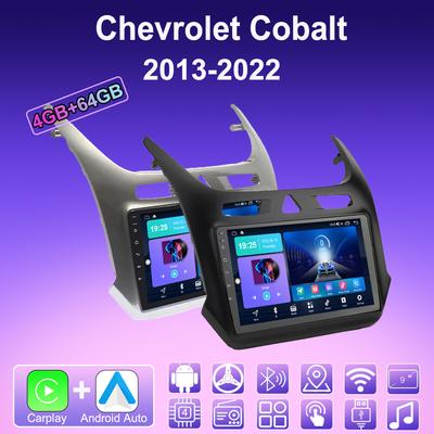 2 DIN Android Carplay Car Radio For Chevrolet Cobalt 2013-2022 Multimedia Player Head Unit Stereo GPS Navigation BT WIFI 4+64GB