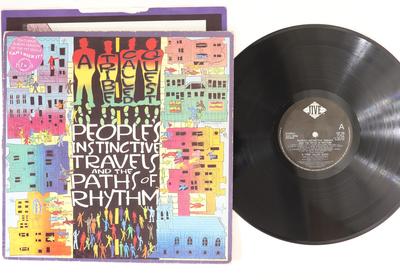 LP Record A TRIBE CALLED QUEST - People's Instinctive Travels And Th HIP96 JIVE 1990 UK Rap & Hip-Hop/R&B Used