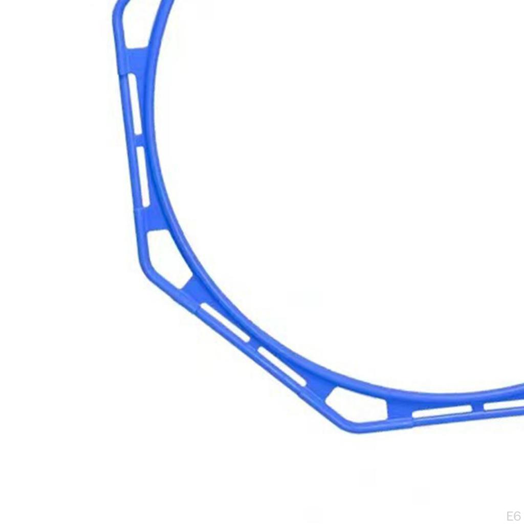 5 Pack Agility Rings 19.69inch Training Tools for Football And Rugby