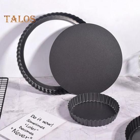 Baking Pan Non-Stick Multi-purpose Wear-resistant Excellent Round Cake Pizza Toasting Pan Kitchen Supplies
