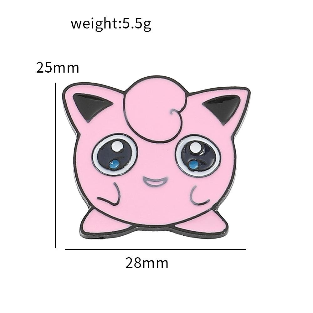 Pokemon Pocket Monster Ins Trend Squirtle Alloy Pin Badge Bag Accessory