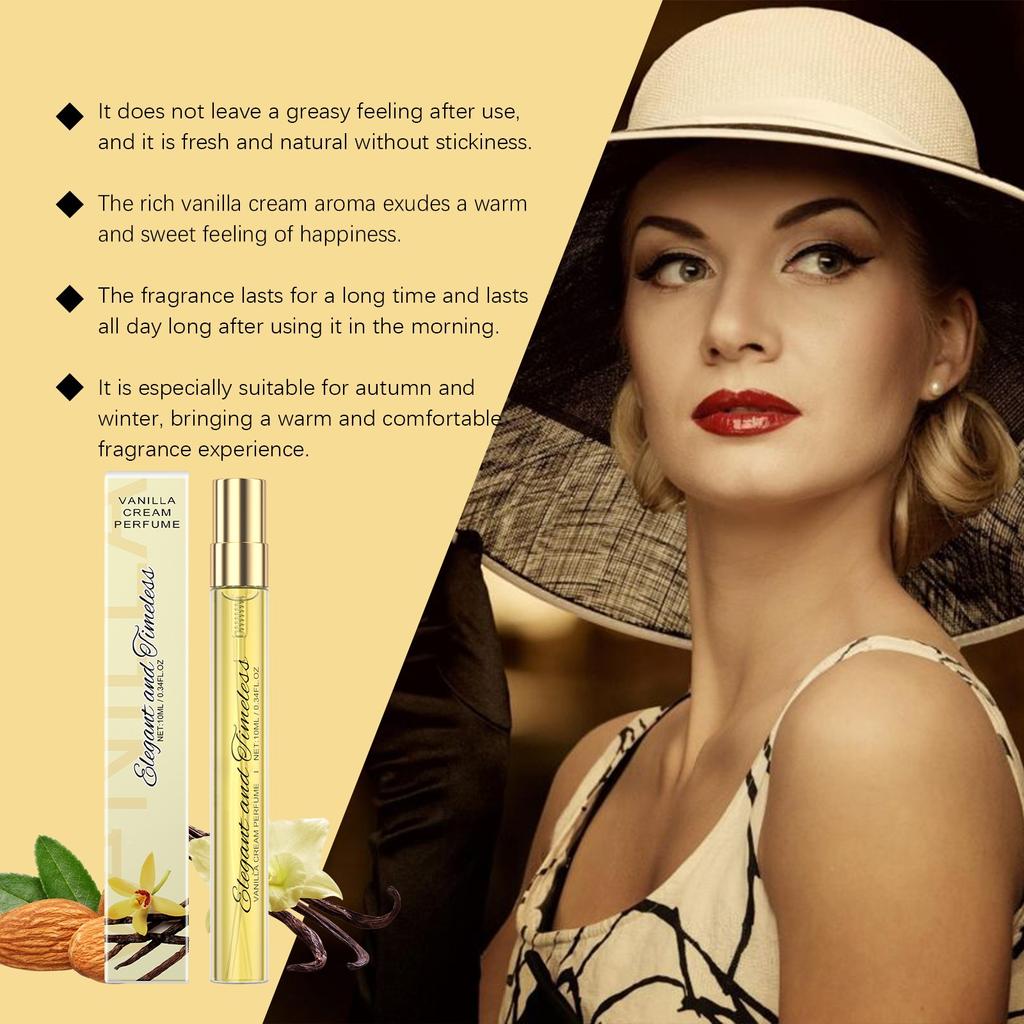 Cream Eau Toilette Fresh And Elegant Portable Perfume Daily Portable Perfume Eau Toilette(10ml)