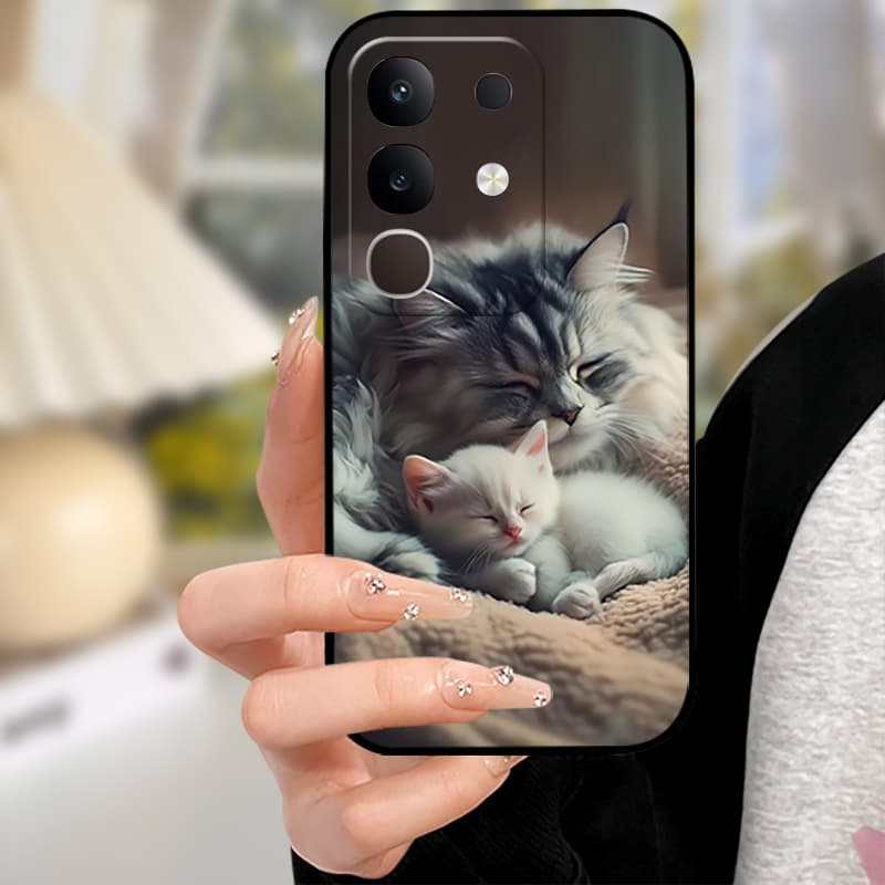 Phone Case For Vivo Y29 4G Cases Soft Silicone Cover For VIVO T4X 5G Fashion Case 2025 Shockproof Cover Full Protector Shells