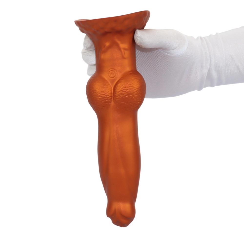 Popular Silicone Realistic Alien Dog Dildo for Adult Pleasure - Anal Plug and Anus Dilator