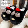 Winter new cotton shoes personality funny cartoon chicken outside wear home plush warm cotton mop