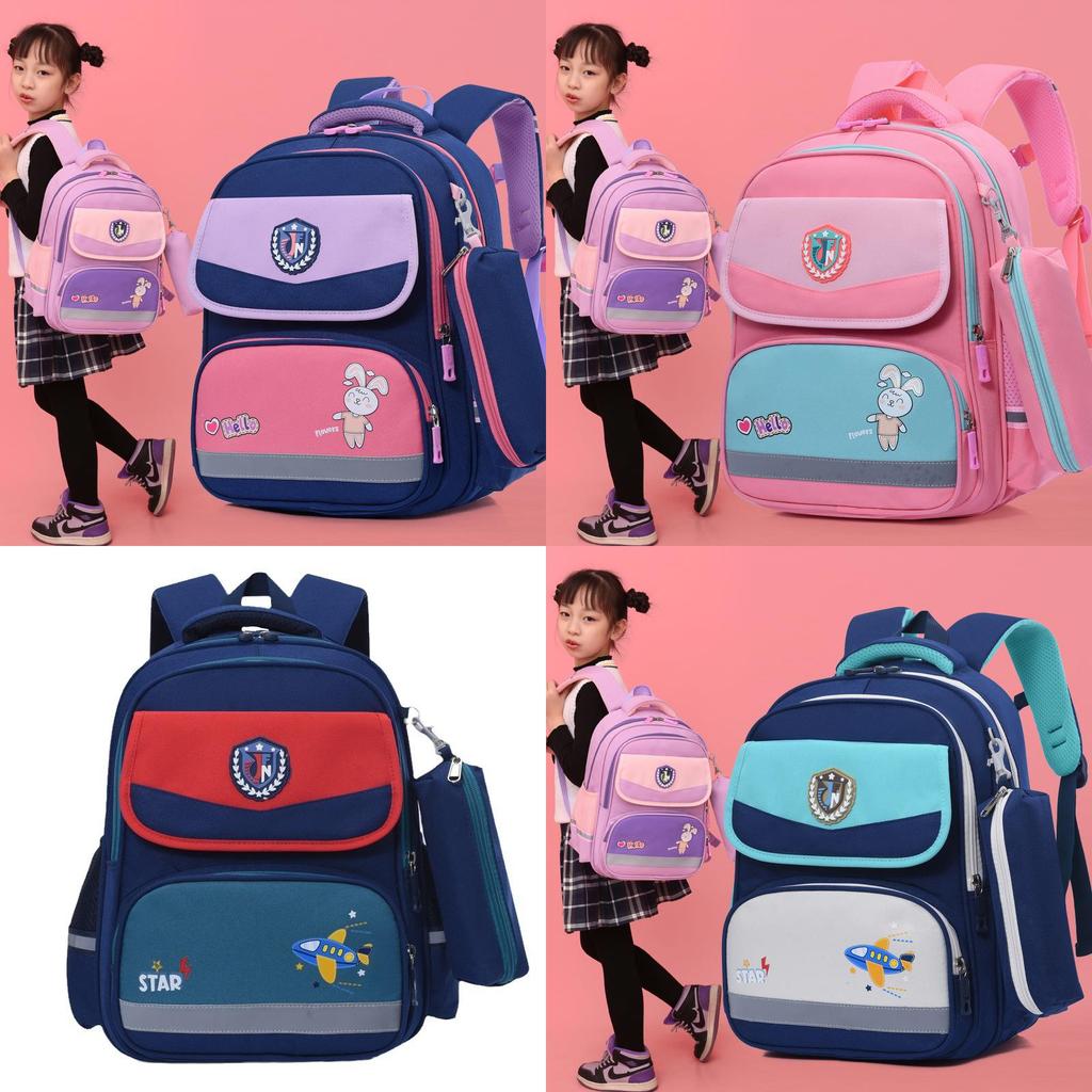 Cute And Durable Children's School Bag With Alphabet Design For Boys And Girls