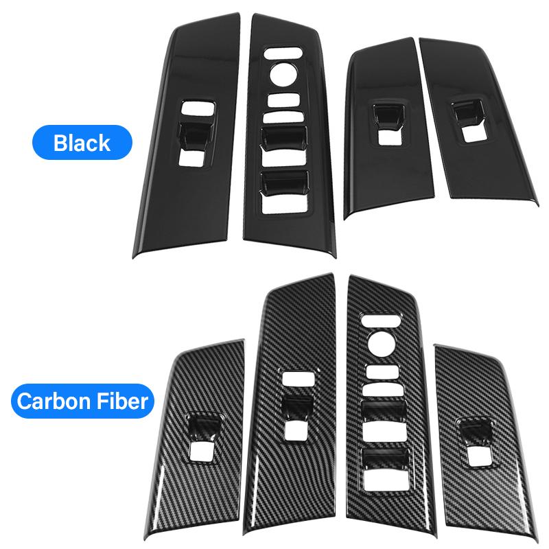 Car Accessories For Honda CR-V 6th 2024 2025 Hybrid Door Armrest Panel Window Switch Lift Buttons Cover Frame Trim Stickers