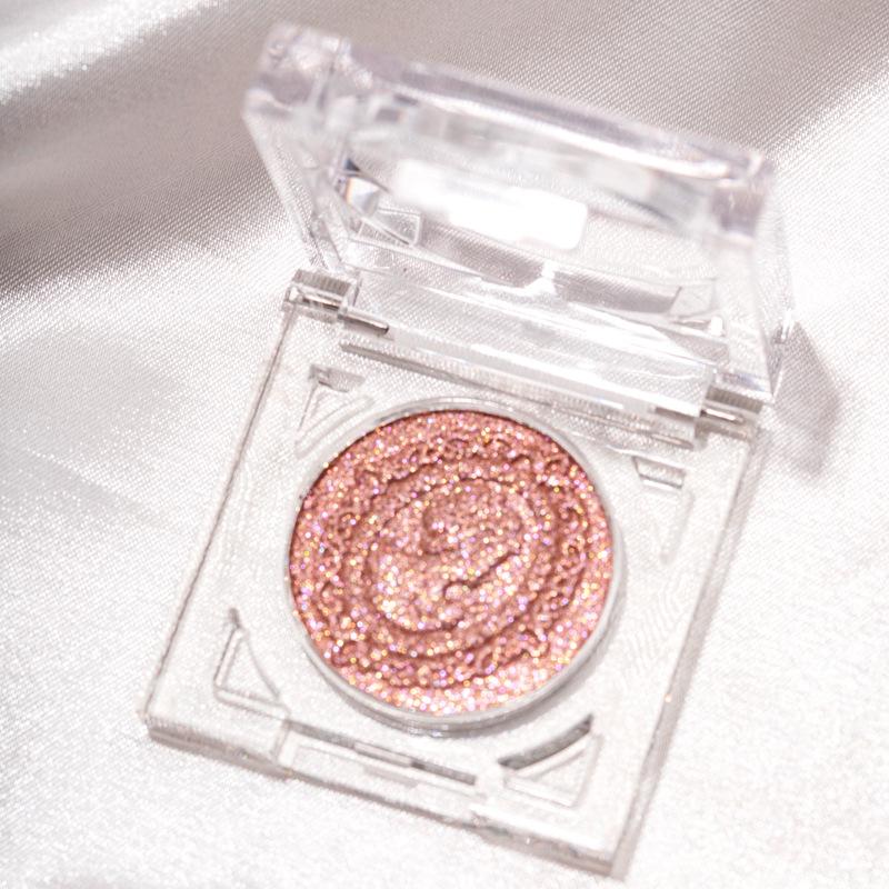 

Тонкие блестящие монохромные тени для век с жемчужными блестками, дисковые тени для век, макияж, красота