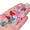 50 Stück Lampwork Perlen Schmetterlingsform Lose Abstandshalter Perlen Für Schmuckherstellung Halskette Armband Ohrring Zubehör Bunte Perlen
