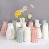 Wazon na kwiaty w stylu nordyckim Imitacja ceramicznego wazonu na kwiaty z tworzywa sztucznego Doniczka do domu Salon Dekoracja stołu Centralny element weselny
