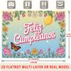 Spanish Themed Party Banner, Lettering Backdrop Wall Decor for Birthday Wedding