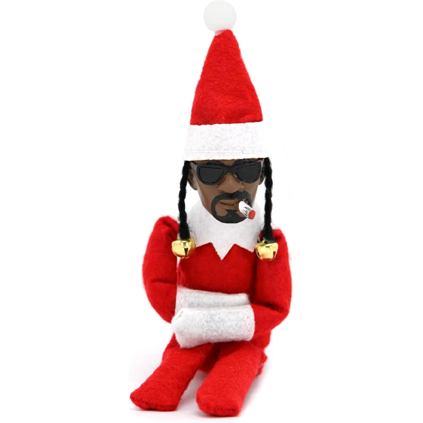 Рождественский Эльф Кукла, Рождественский Эльф Плюшевая Кукла, Смоляная Игрушка для Праздничного Дома и Вечеринок, 10 дюймов (красный)