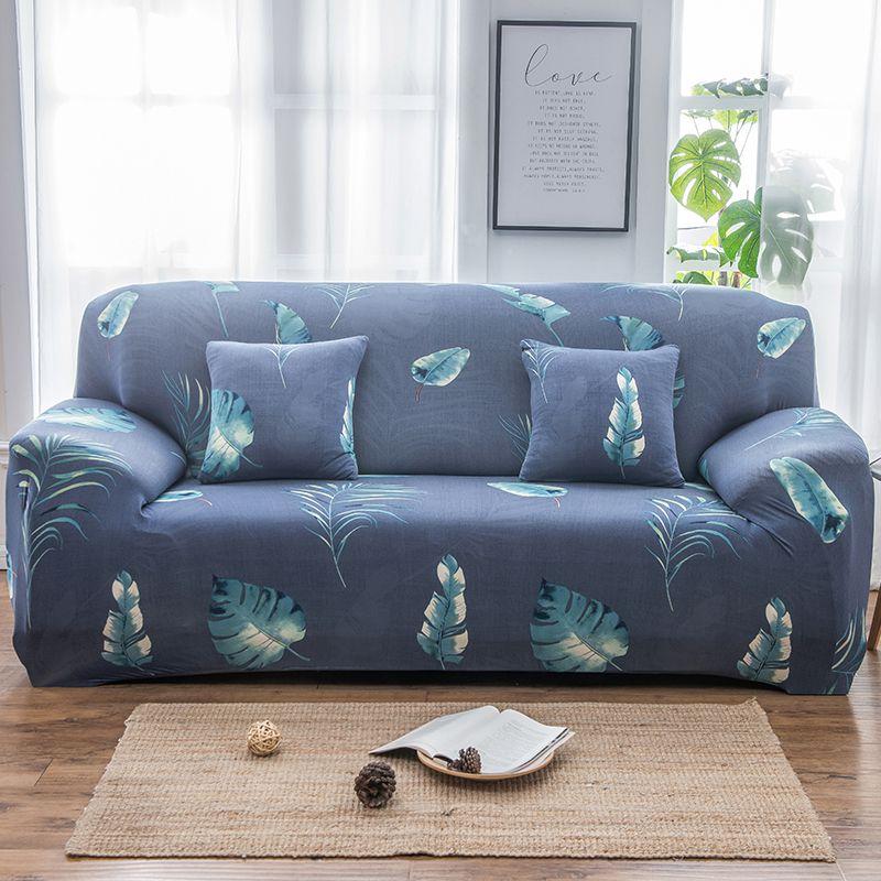 High-quality Flower Printed Slipcover Sofa Cover With Excellent Fit And Stretch For Various Couch Sizes